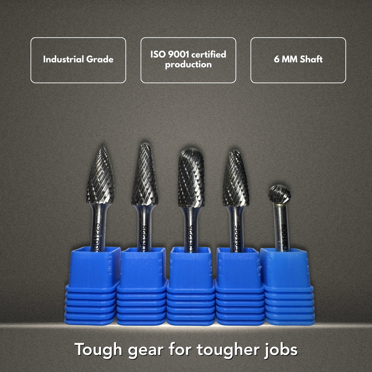 Carbide Burr – 5 Pack (Steel & Stainless)
